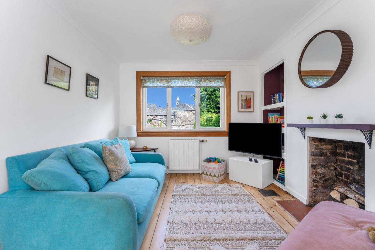 Cozy With Character Cheerful Home With Garden At Leith Links Park Edinburgh Bagian luar foto