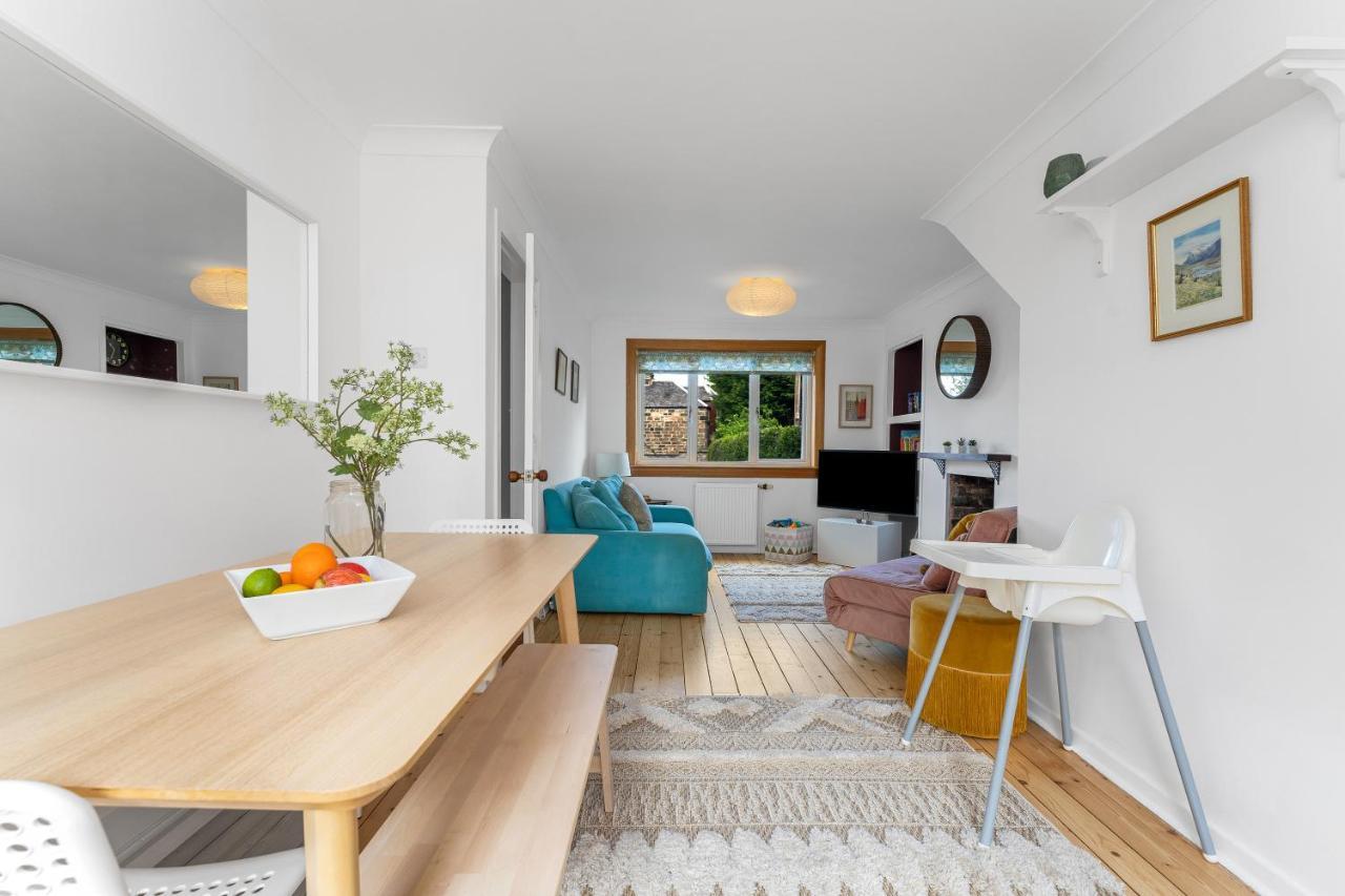 Cozy With Character Cheerful Home With Garden At Leith Links Park Edinburgh Bagian luar foto