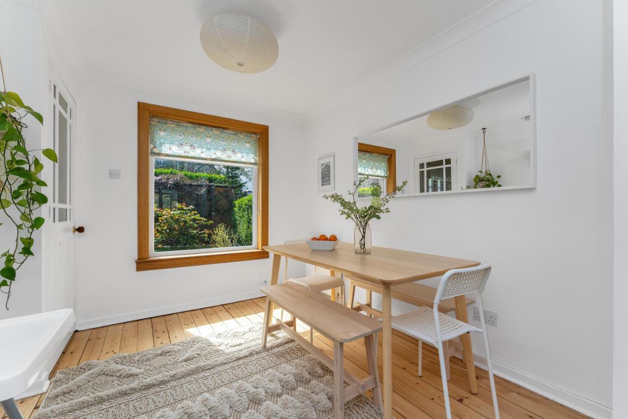 Cozy With Character Cheerful Home With Garden At Leith Links Park Edinburgh Bagian luar foto