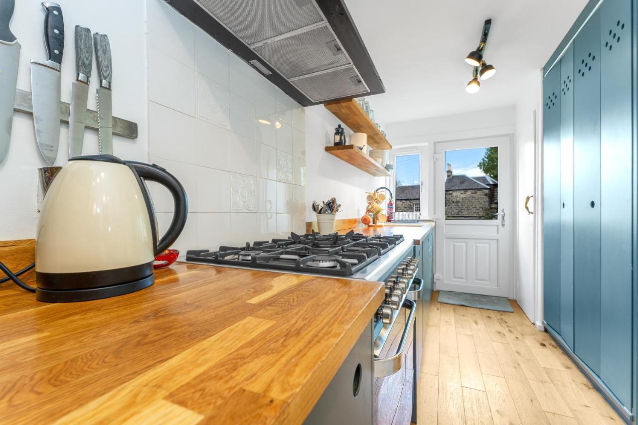 Cozy With Character Cheerful Home With Garden At Leith Links Park Edinburgh Bagian luar foto