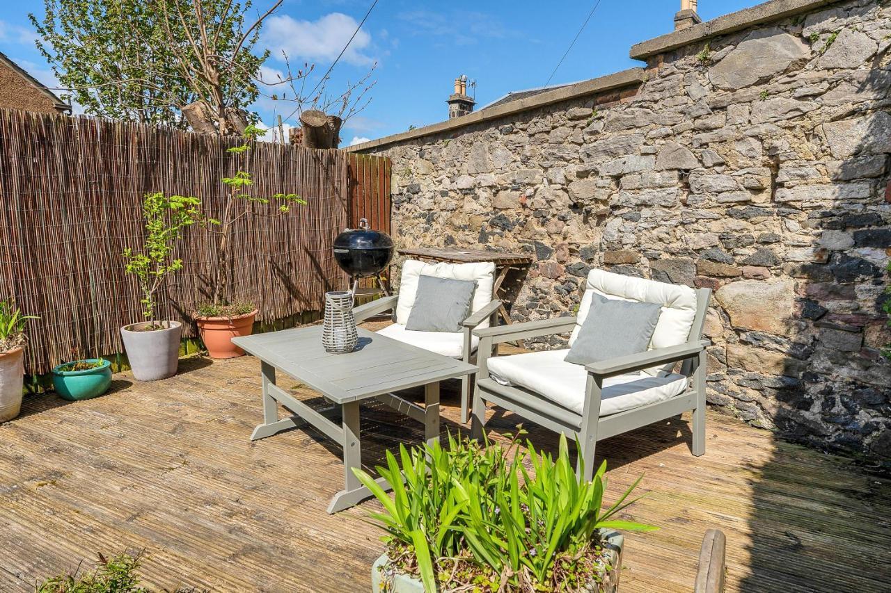 Cozy With Character Cheerful Home With Garden At Leith Links Park Edinburgh Bagian luar foto